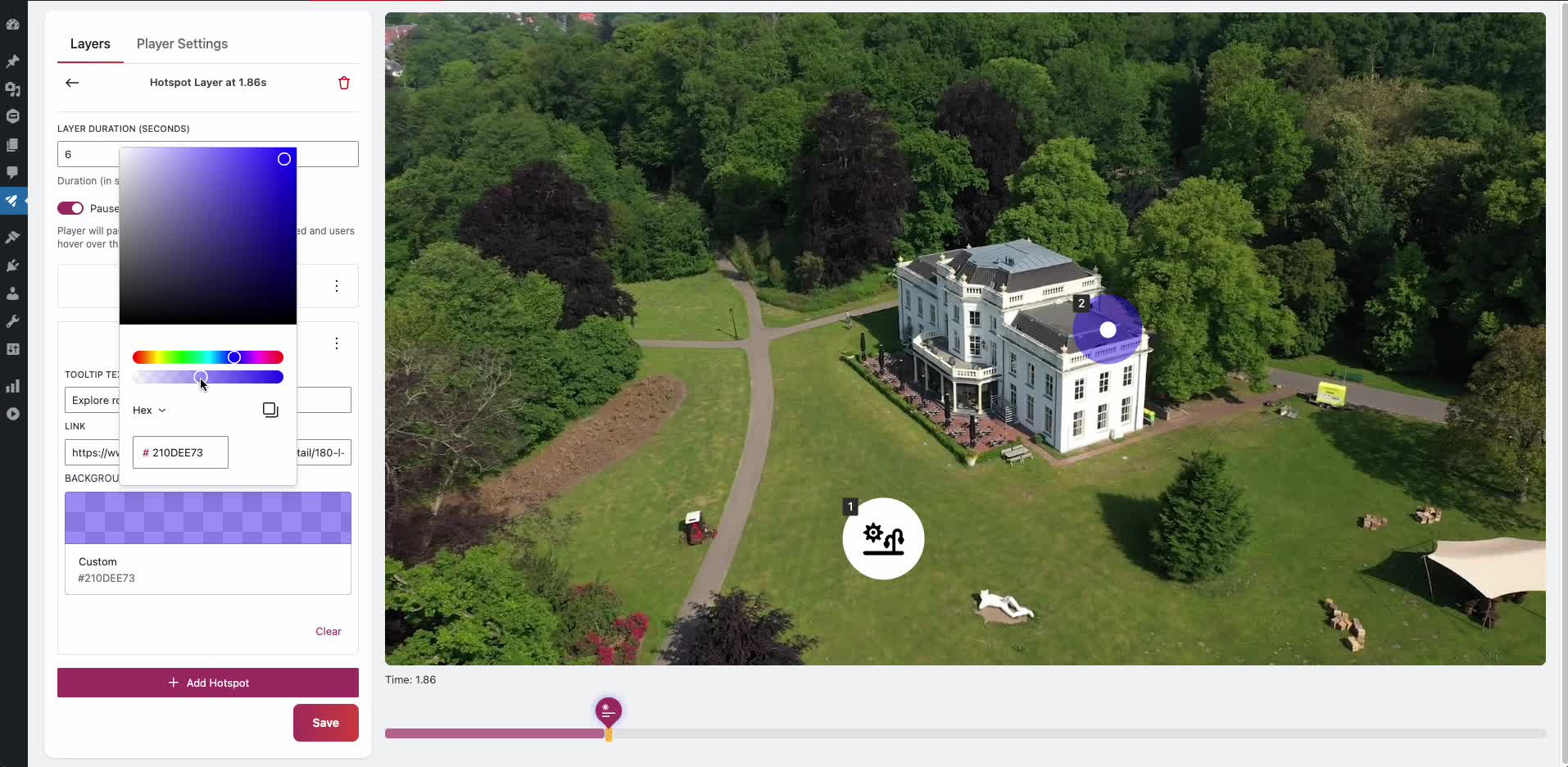 Real Estate Interactive Video Hotspot Demo