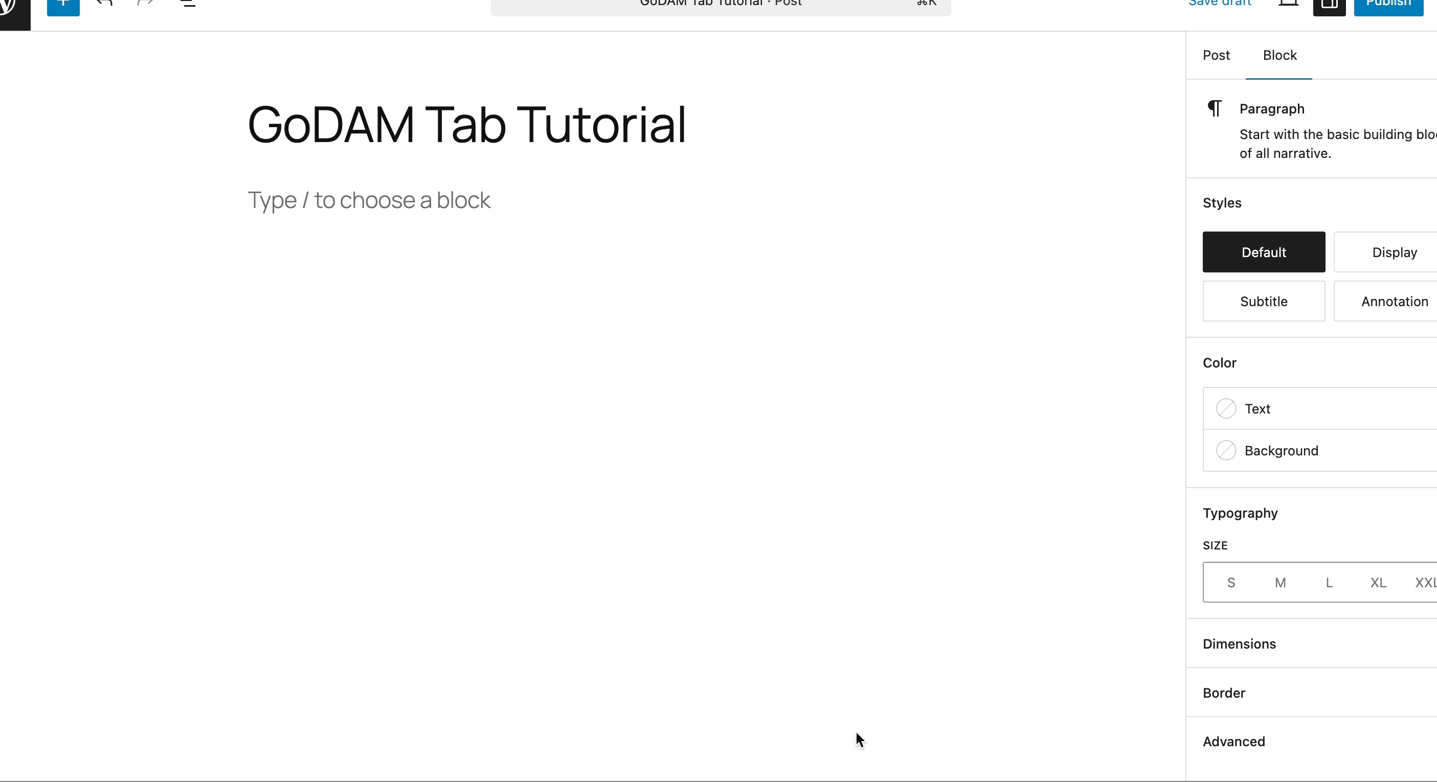 godam-tab-demo