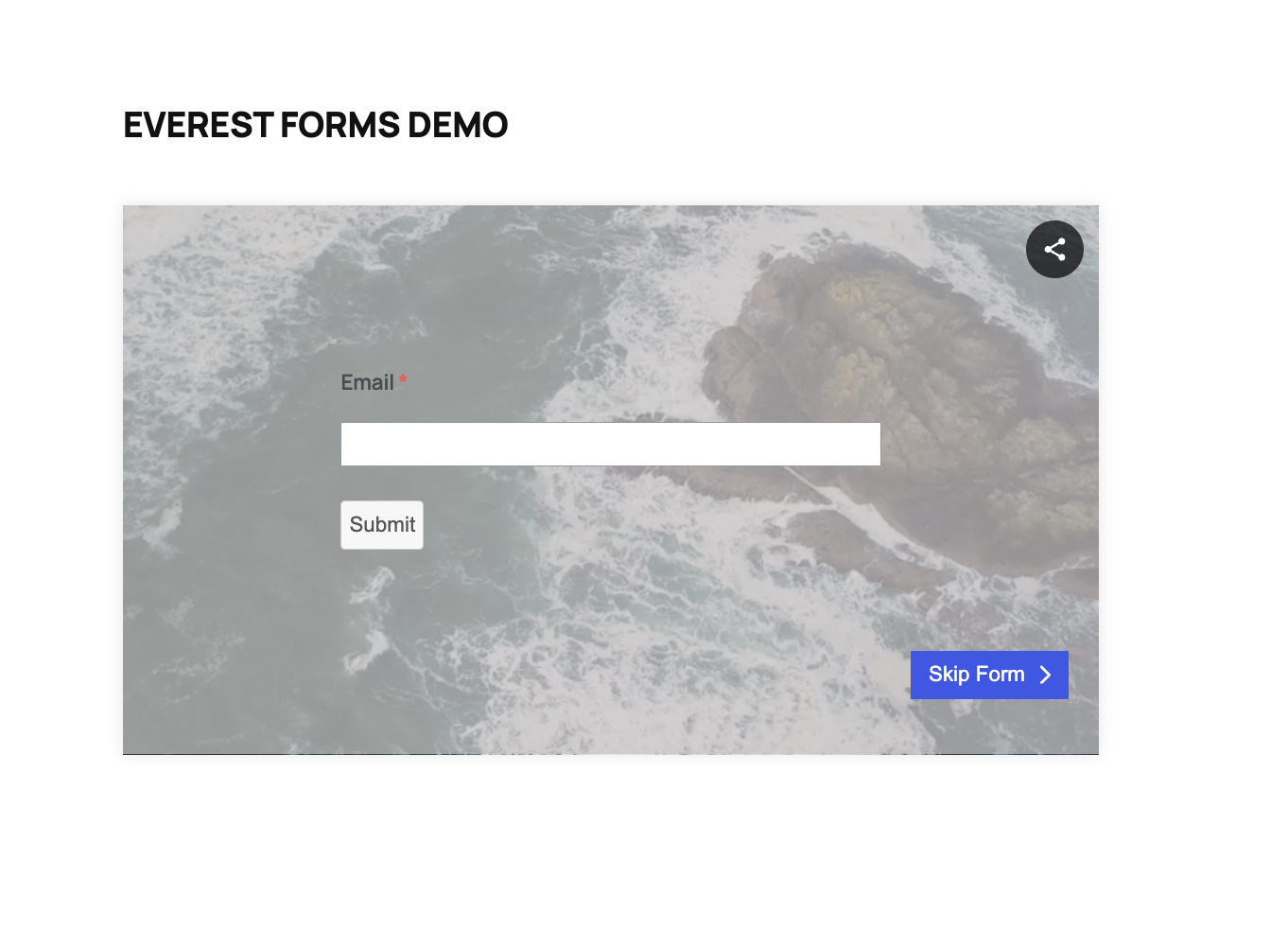everest-forms-video-output
