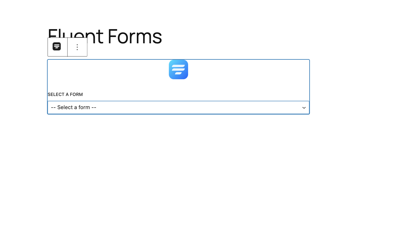 fluent-forms-block-editor