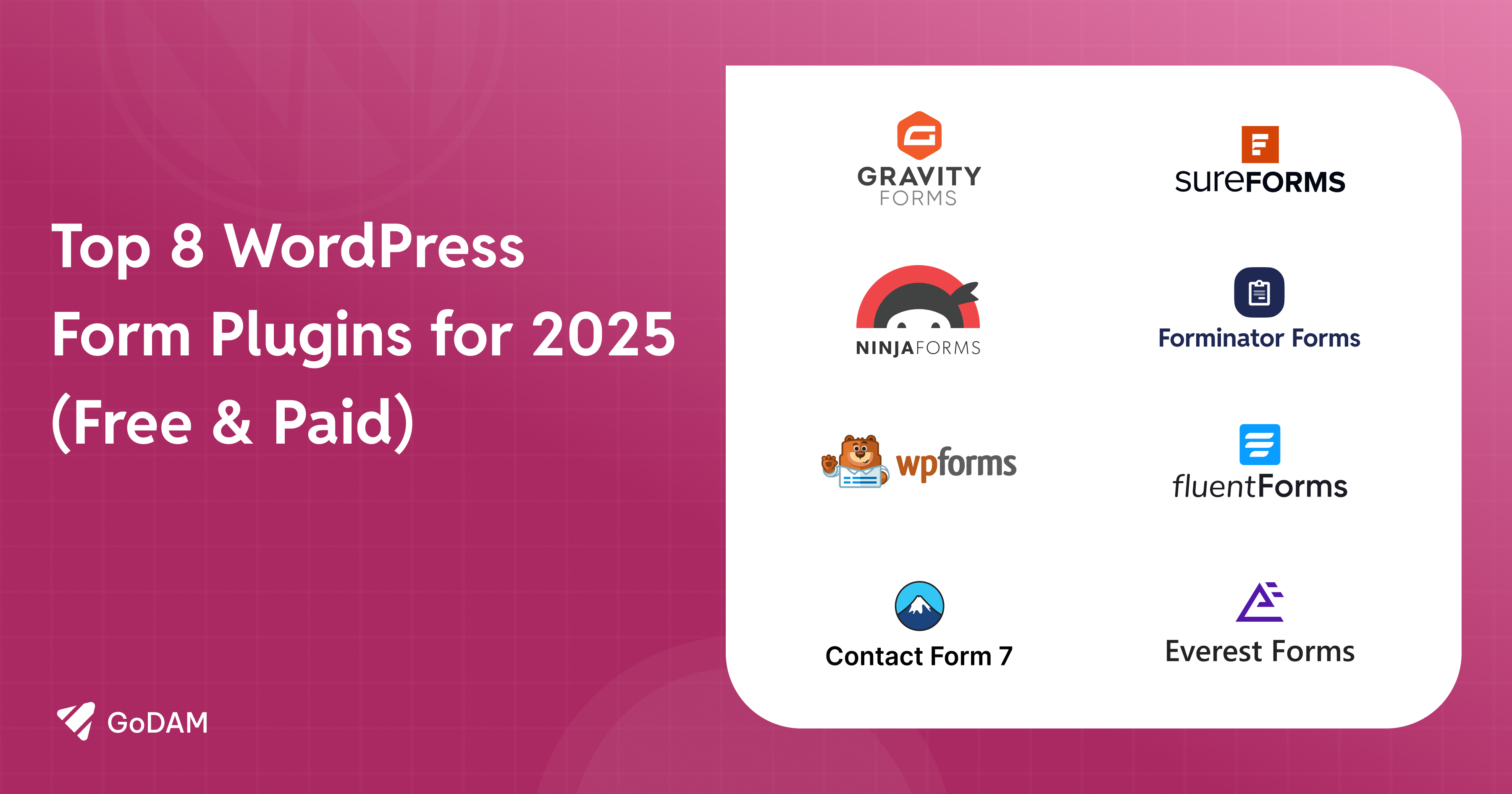 Top 8 WordPress Form Plugins for 2025 (Free & Paid) (1)