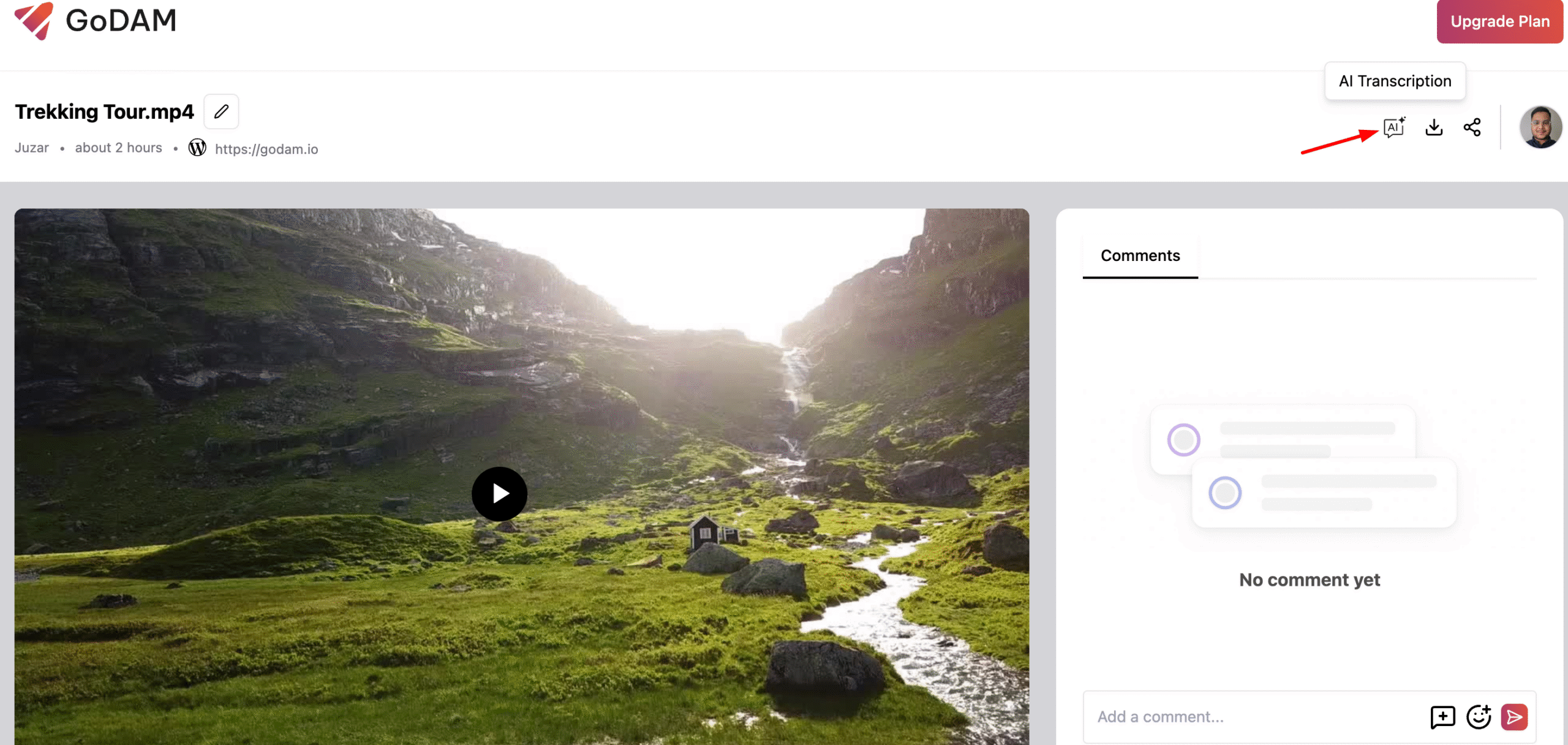 AI-video-subtitles-in-WordPress-with-GoDAM-2560x1216