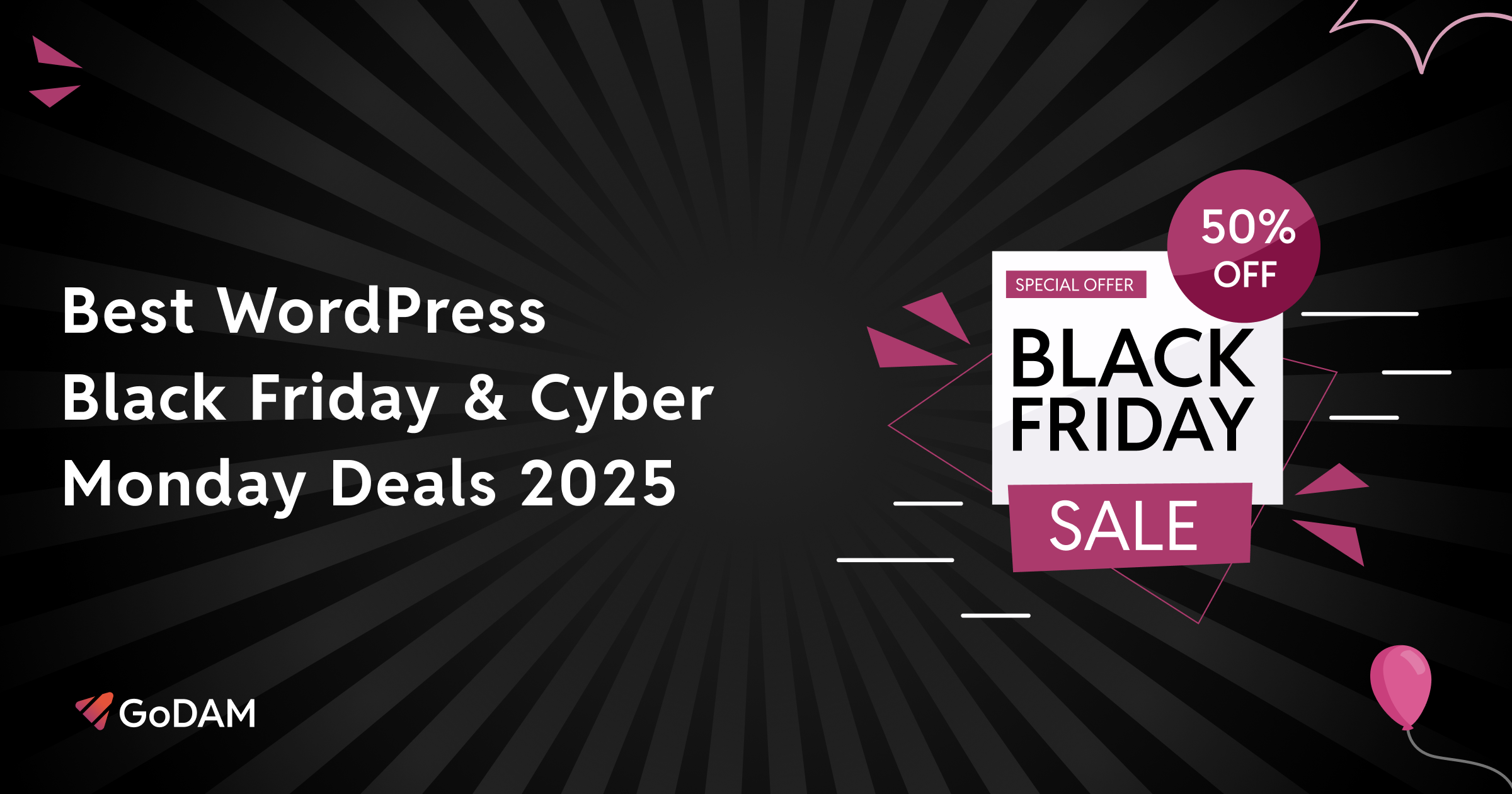 Best Black Friday & Cyber Monday Deals on WordPress plugins & hosting 2025