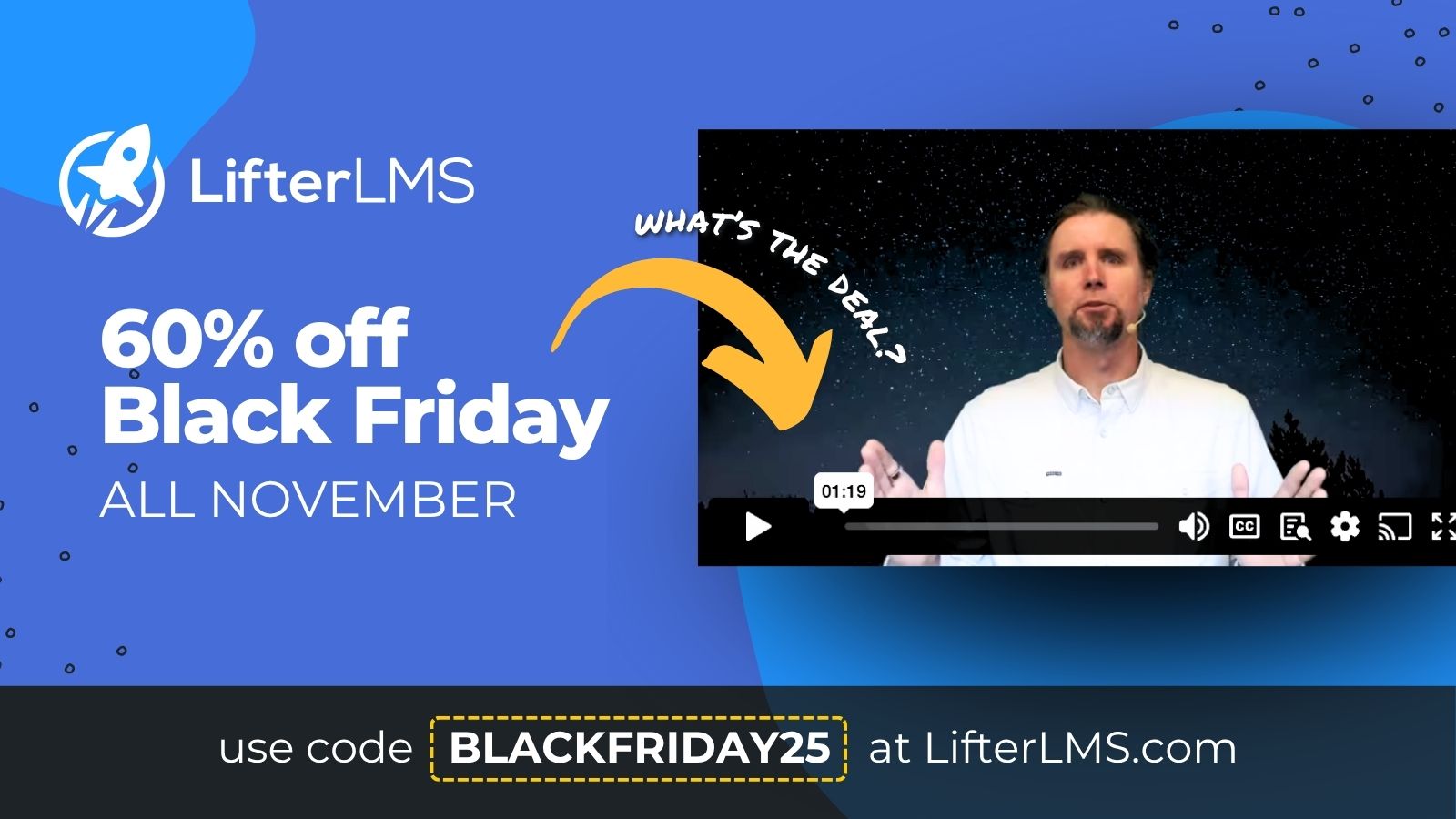 LifterLMS Black Friday and Cyber Monday Sale 2025