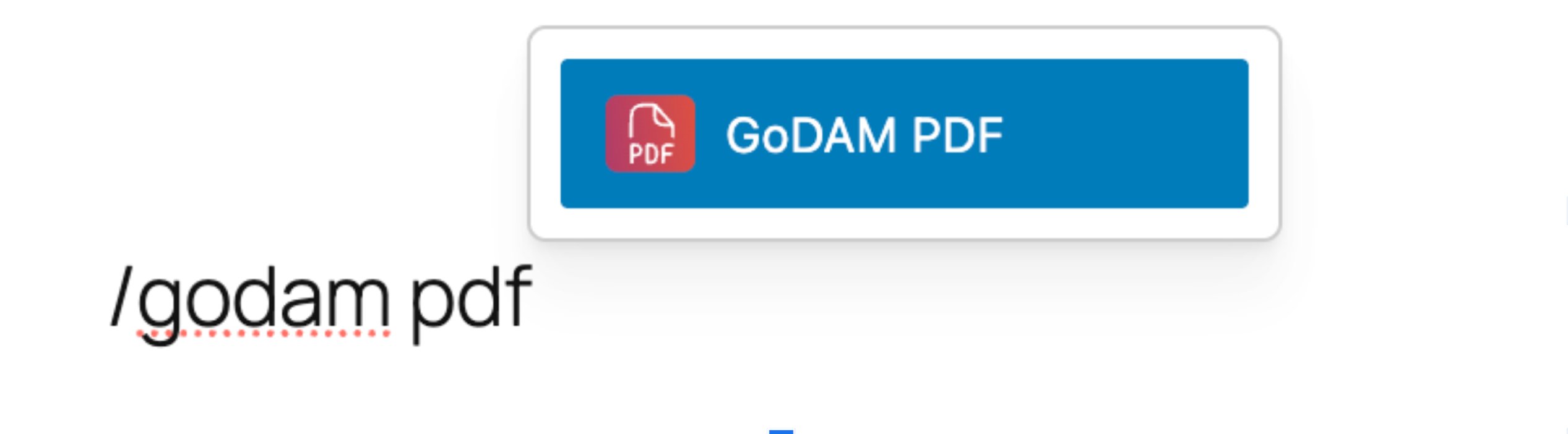 GoDAM PDF block, search and insert PDF to WordPress post or page